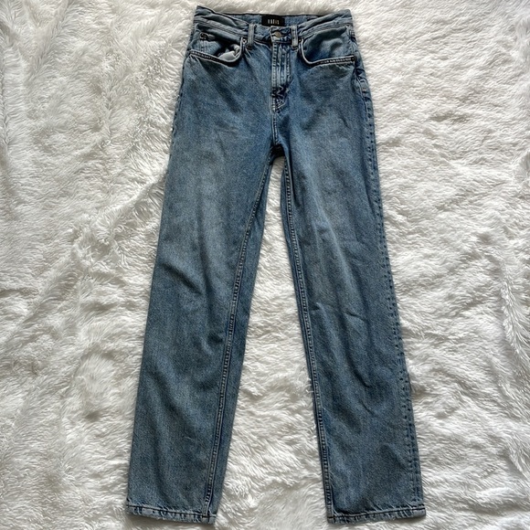 Rails Denim Topanga High Rise Straight Jeans sz 26 - Picture 4 of 11
